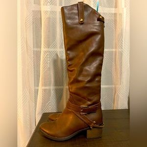 Francesca’s equestrian style knee high boot